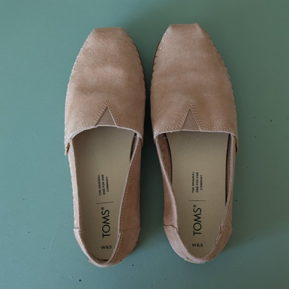 Women's 6.5 Tom's Alpargata Flats